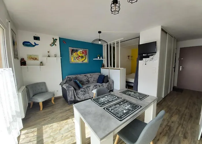 Luz St Sauveur Appartement 3 personnes, résidence calme, vue montagne